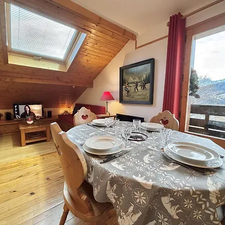 Cosy Avec Mezzanine - 6 Pers, Proche Village Et Pistes Apartment Notre-Dame-de-Bellecombe
